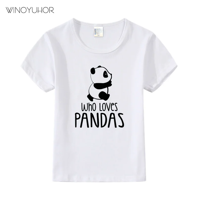 Love Panda Print T-shirt Children Boy Girls Summer Short Sleeve Tee Tops Cute Cartoon T Shirt For Kids Baby Cotton Clothing
Love Panda Print T-shirt Children Boy Girls Summer Short Sleeve Tee Tops Cute Cartoon T Shirt For Kids Baby Cotton Clothing