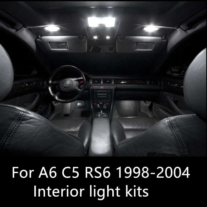 21pcs Error Free Auto LED Bulbs Car Interior Lights Kit Dome Lamps For Audi A6 C5 RS6 accessories 1998-2004 free shipping
21pcs Error Free Auto LED Bulbs Car Interior Lights Kit Dome Lamps For Audi A6 C5 RS6 accessories 1998-2004 free shipping