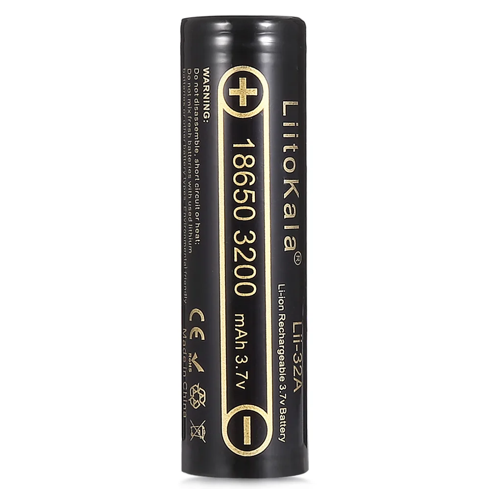 HK LiitoKala Lii 32A 3 7 V 18650 3200mAh для MH1 10A литий ионная аккумуляторная батарея