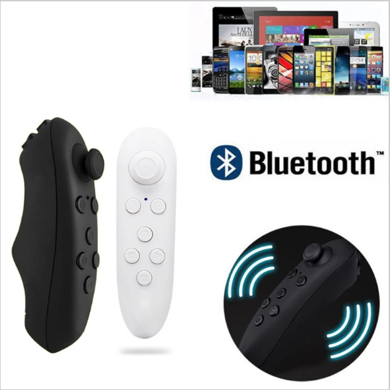 VR Bluetooth Remote Controller wireless Gamepad Selfie Control Mouse Joystick For iPhone IOS Samsung Android VR BOX 3d Games
VR Bluetooth Remote Controller wireless Gamepad Selfie Control Mouse Joystick For iPhone IOS Samsung Android VR BOX 3d Games