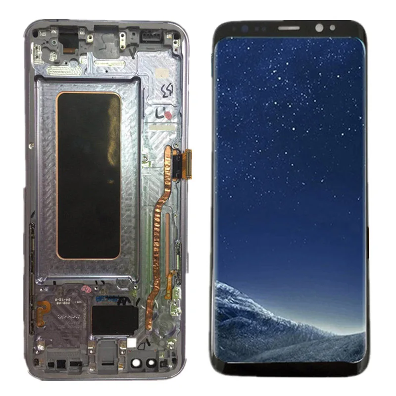 Coreprime хорошо работающий ЖК дисплей с рамкой для Samsung S8 Plus G955 + дигитайзер