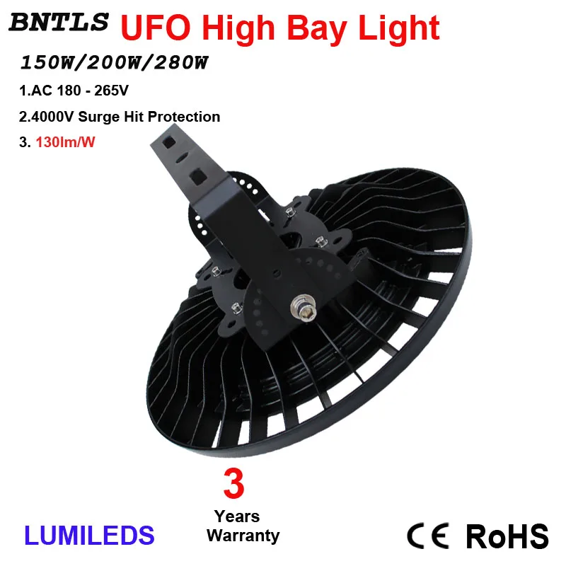 150W200W LED High bay Lights UFO Commercial Lighting,19500LM,Daylight White 6000K,AC 185-240V 120 Beam Angle,IP65 Waterproof
150W200W LED High bay Lights UFO Commercial Lighting,19500LM,Daylight White 6000K,AC 185-240V 120 Beam Angle,IP65 Waterproof