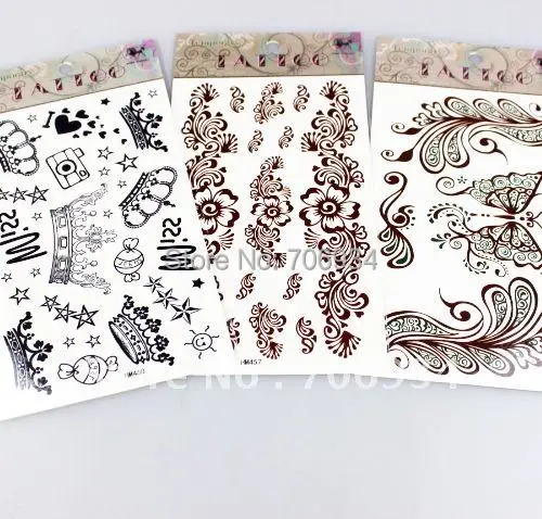 10pcs/lot Temporary Tattoos Tattoo Stickers For Body Art Painting Waterproof New Designs
10pcs/lot Temporary Tattoos Tattoo Stickers For Body Art Painting Waterproof New Designs