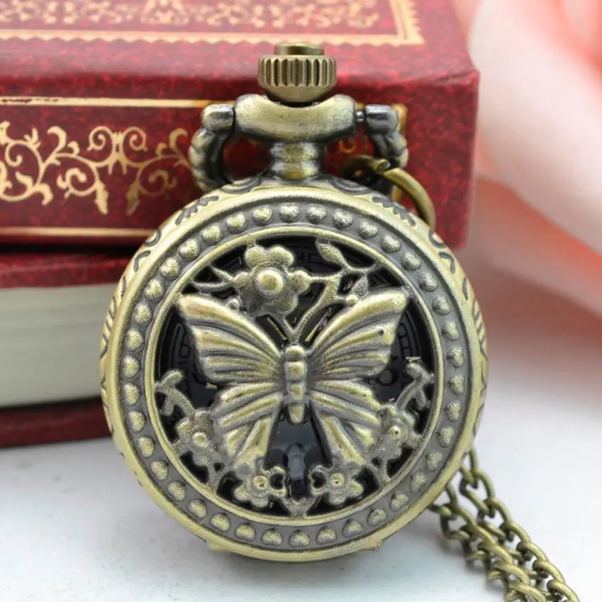 Vintage Steampunk Retro Bronze Design Pocket Watch Quartz Pendant Necklace Gift Christmas Gift#1011
Vintage Steampunk Retro Bronze Design Pocket Watch Quartz Pendant Necklace Gift Christmas Gift#1011