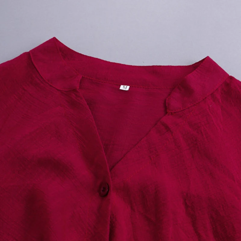 Plus Size S-5XL Women Blouses Casual Solid Long Sleeve Autumn Shirts 2019 Summer Sexy V-Neck Women Tops Blusas Femininas Blouse
Plus Size S-5XL Women Blouses Casual Solid Long Sleeve Autumn Shirts 2019 Summer Sexy V-Neck Women Tops Blusas Femininas Blouse