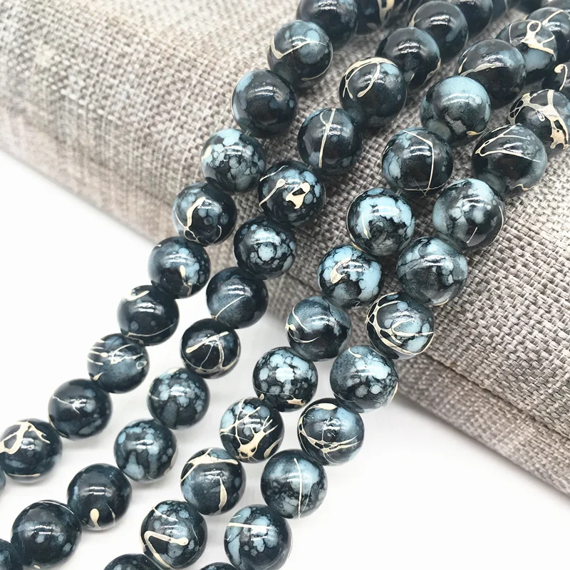 Wholesale 4/6/8mm Black&white Salad Glass Beads Loose Spacer Painted Pearl Charm DIY Jewellery Making #20
Wholesale 4/6/8mm Black&white Salad Glass Beads Loose Spacer Painted Pearl Charm DIY Jewellery Making #20