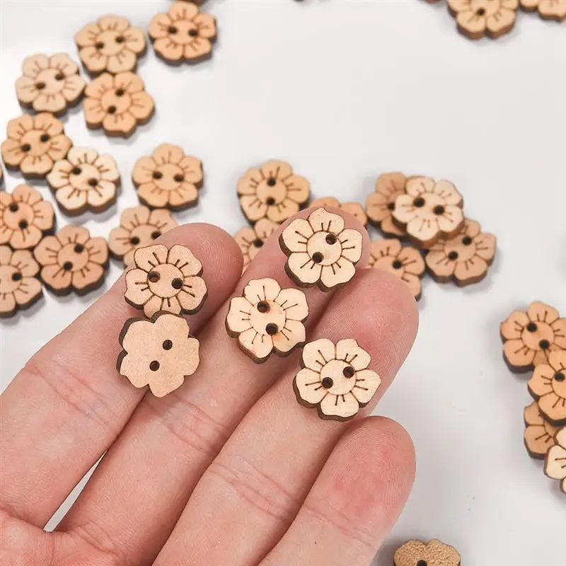 50PCS/lot Plum blossom Flowers Wood Buttons Scrapbooking Sewing Craft 15mm Handmade Clothes Decor Buttons
50PCS/lot Plum blossom Flowers Wood Buttons Scrapbooking Sewing Craft 15mm Handmade Clothes Decor Buttons