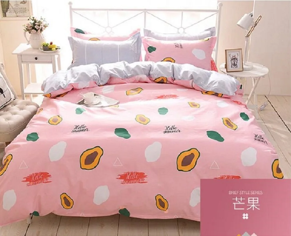 JU Home Textiles Cartoon Style 3/4pcs Bedding Sets Duvet Cover Bed Sheet Pillowcase Bed Linen Girl Child Bedclothes
JU Home Textiles Cartoon Style 3/4pcs Bedding Sets Duvet Cover Bed Sheet Pillowcase Bed Linen Girl Child Bedclothes