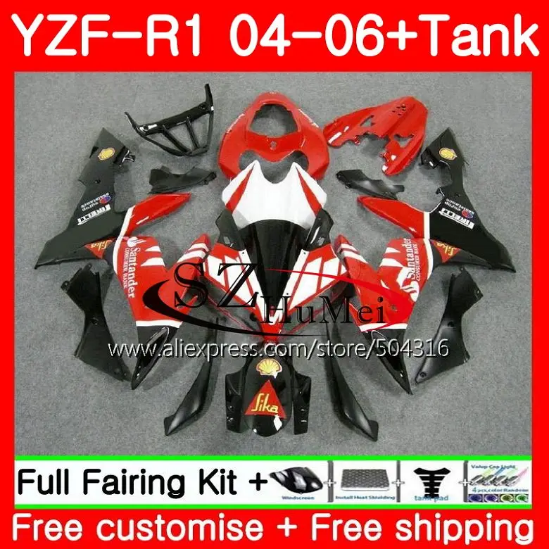 Корпус для YAMAHA Santander red YZF-1000 YZF-R1 04 06 YZF1000 68SH10 YZFR1 04 05 06 YZF 1000 R 1 YZF R1 2004 2005 2006 обтекатели
Корпус для YAMAHA Santander red YZF-1000 YZF-R1 04 06 YZF1000 68SH10 YZFR1 04 05 06 YZF 1000 R 1 YZF R1 2004 2005 2006 обтекатели