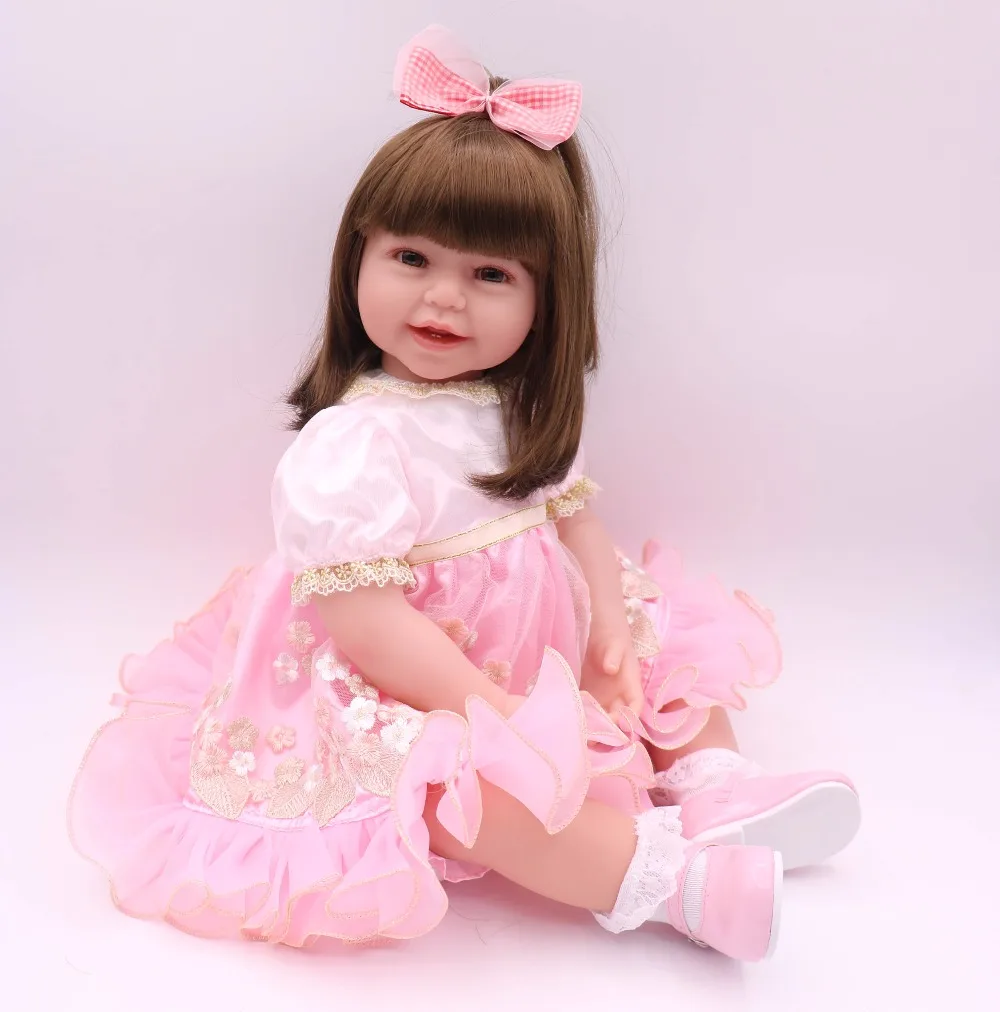 DOLLMAI 60 см кукла принцессы для девочек живая длинная кукла bebes reborn мягкая силиконовая кукла ручной работы подарок новорожденному ребенку
DOLLMAI 60 см кукла принцессы для девочек живая длинная кукла bebes reborn мягкая силиконовая кукла ручной работы подарок новорожденному ребенку