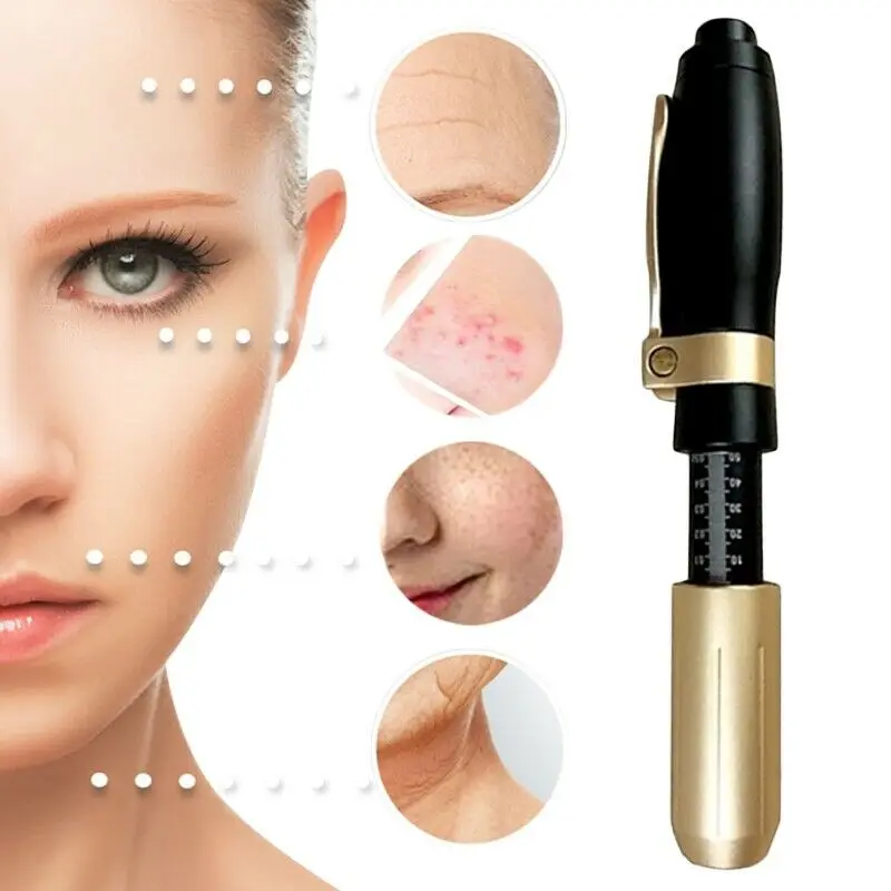 0.5ml Hyaluron Acid Pen wrinkle remover Hyaluronic Gun Anti Wrinkle Atomizer Injection Syringe Skin Rejuvenation
0.5ml Hyaluron Acid Pen wrinkle remover Hyaluronic Gun Anti Wrinkle Atomizer Injection Syringe Skin Rejuvenation