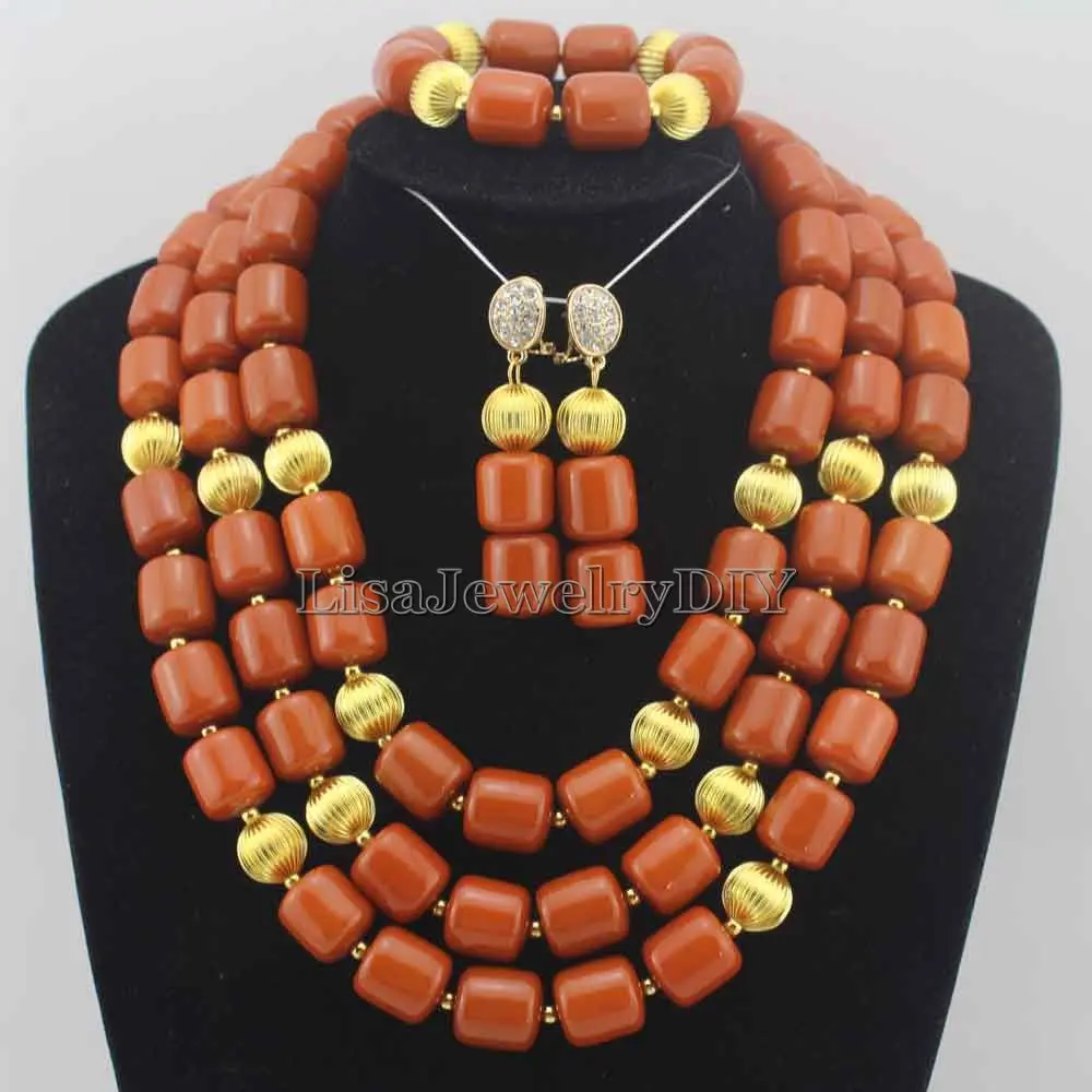 Hot Nigerian Wedding African Beads Jewelry Set Coral Beads Necklace Jewelry Set Free Shipping HD6158
Hot Nigerian Wedding African Beads Jewelry Set Coral Beads Necklace Jewelry Set Free Shipping HD6158
