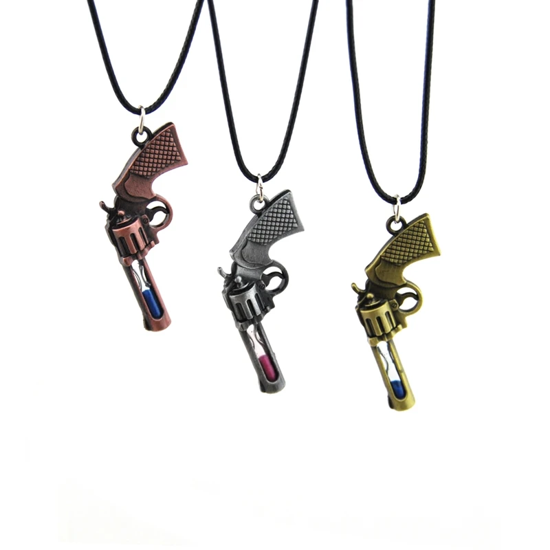 Counter Strike CS GO Hourglass Revolver AK47 Pendant Necklace Men Vintage Gold Peace Sign Choker Woman Jewelry Gift
Counter Strike CS GO Hourglass Revolver AK47 Pendant Necklace Men Vintage Gold Peace Sign Choker Woman Jewelry Gift