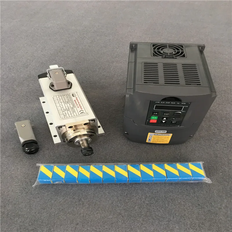 free shipping cnc 1.5kw air cooled spindle motor cnc + 110V/220V inverter + er11 collet Square milling machine spindle
free shipping cnc 1.5kw air cooled spindle motor cnc + 110V/220V inverter + er11 collet Square milling machine spindle