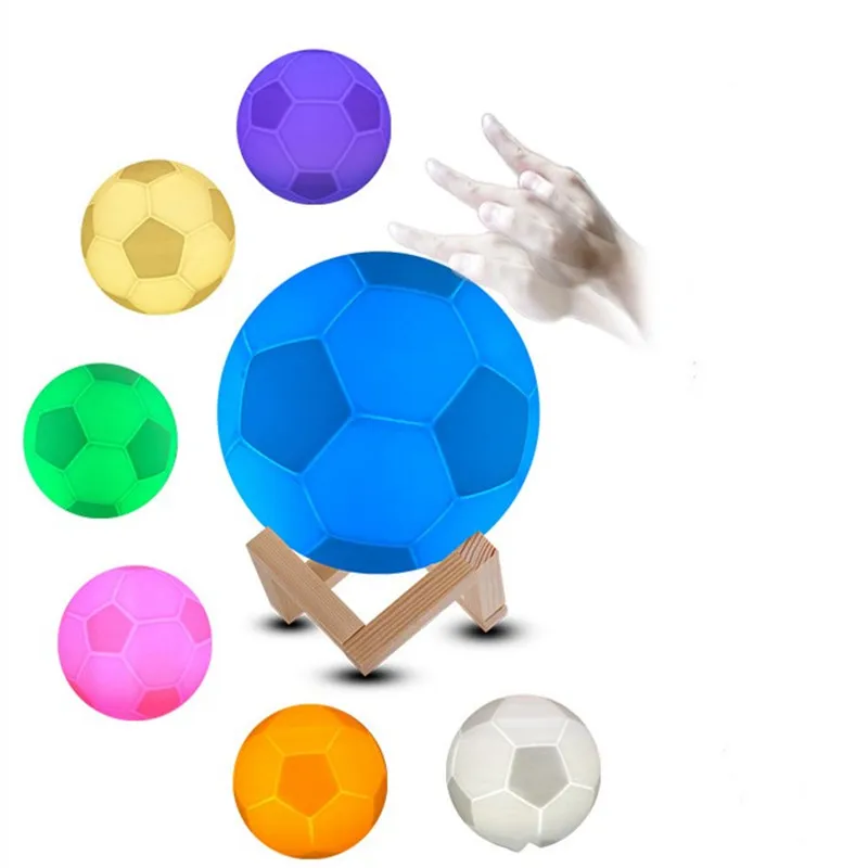 3D Illusion Lamp Football Night Light Soccer Desk Lamp Club Decor 7 Colors Team Sports Gift for Men Football Fan World Cup 2018
3D Illusion Lamp Football Night Light Soccer Desk Lamp Club Decor 7 Colors Team Sports Gift for Men Football Fan World Cup 2018