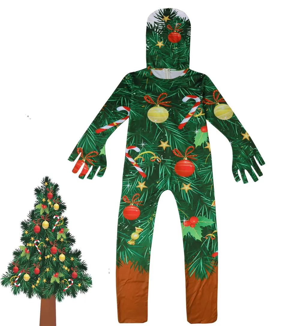 Halloween Christmas children's cartoon performance costumes Christmas cosplay kids Christmas tree Jumpsuits
Halloween Christmas children's cartoon performance costumes Christmas cosplay kids Christmas tree Jumpsuits