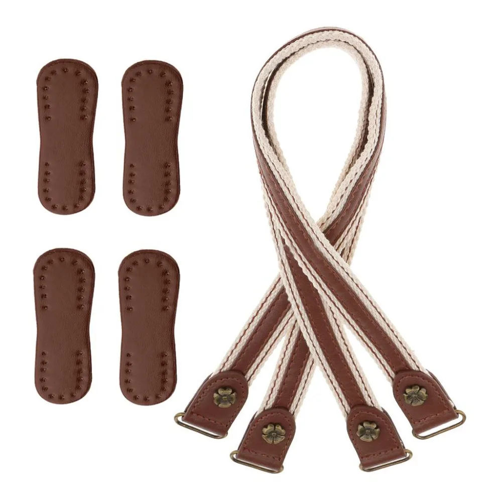 2pcs Handles with 4pcs Patches for DIY Leather Shoulder Bag Strap Handbag Belts Durable Brown Bag Accessories & Parts for Women
2pcs Handles with 4pcs Patches for DIY Leather Shoulder Bag Strap Handbag Belts Durable Brown Bag Accessories & Parts for Women