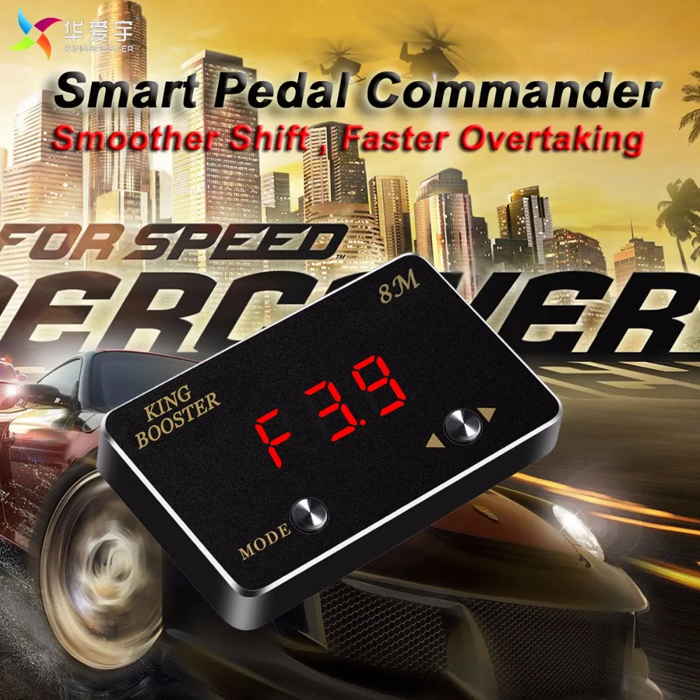 Racing Mode Car Speed Booster Accelerate 70% Electronic Throttle Controller Pedal Commander For FORD MUSTANG ALL ENGINES 2011+
Racing Mode Car Speed Booster Accelerate 70% Electronic Throttle Controller Pedal Commander For FORD MUSTANG ALL ENGINES 2011+