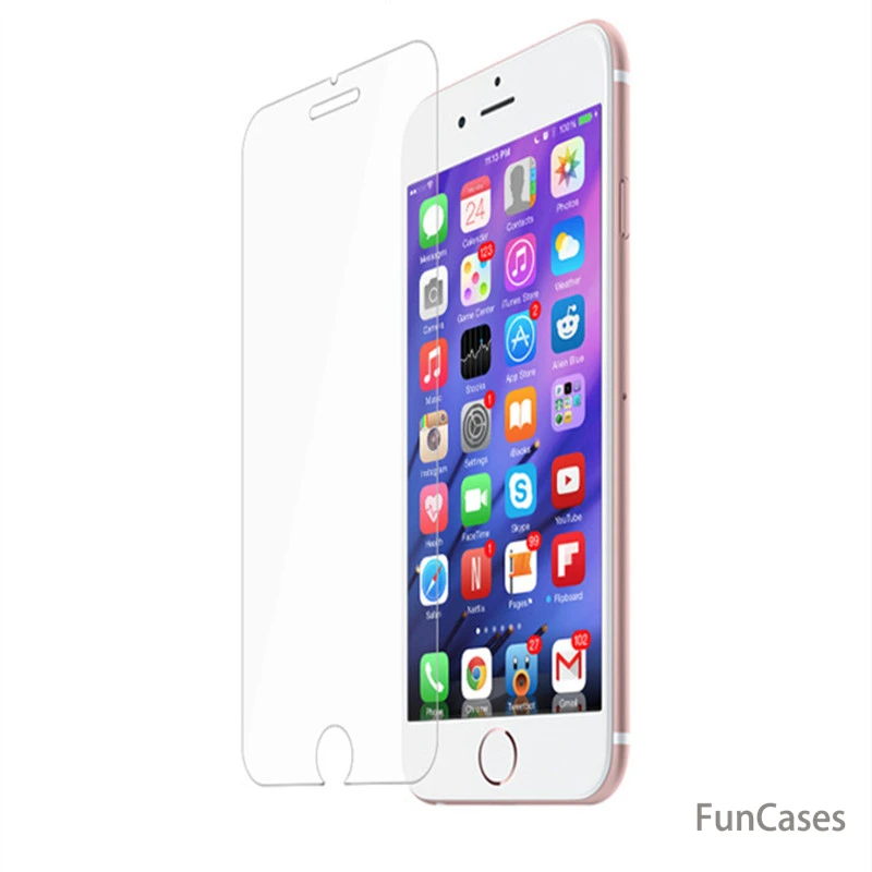 HD Прозрачная пленка из закаленного стекла для Apple iPhone 7 Plus 5 "Защитная 4