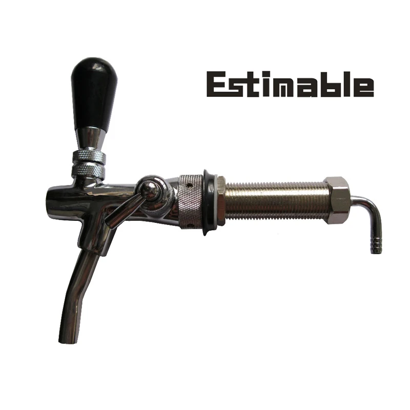 Homebrew Adjustable Chrome Plating Draft Beer tap Faucet with 4inch Long Shank Combo Kit Kegerator Tap bar accessories wine tap
Homebrew Adjustable Chrome Plating Draft Beer tap Faucet with 4inch Long Shank Combo Kit Kegerator Tap bar accessories wine tap