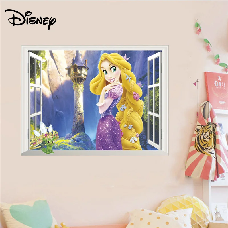 Стикер для детской комнаты Disney мультяшное украшение спальни гостиной стикер с