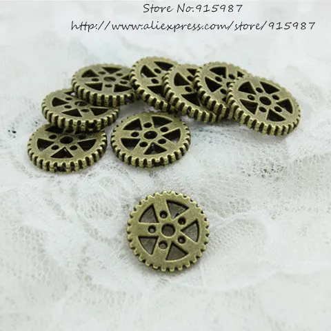 Sweet Bell (20 pieces/lot) 19mm Antique Metal Alloy Thick Machinery Gear Pendant Jewelry Charm Jewelry Gear Findings
Sweet Bell (20 pieces/lot) 19mm Antique Metal Alloy Thick Machinery Gear Pendant Jewelry Charm Jewelry Gear Findings
