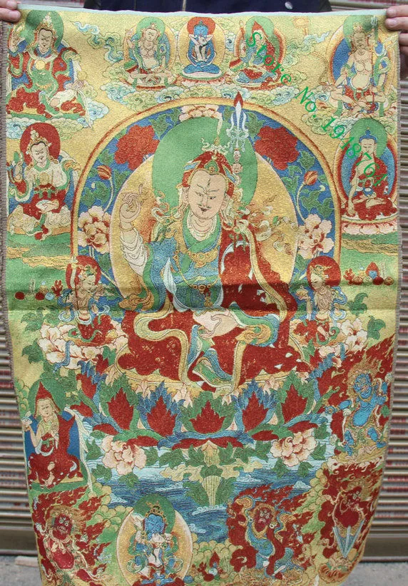 china Tibet Silk embroidery Guru Padmasambhava Rinpoche Thangka Painting Mural 36 inch-8442
china Tibet Silk embroidery Guru Padmasambhava Rinpoche Thangka Painting Mural 36 inch-8442