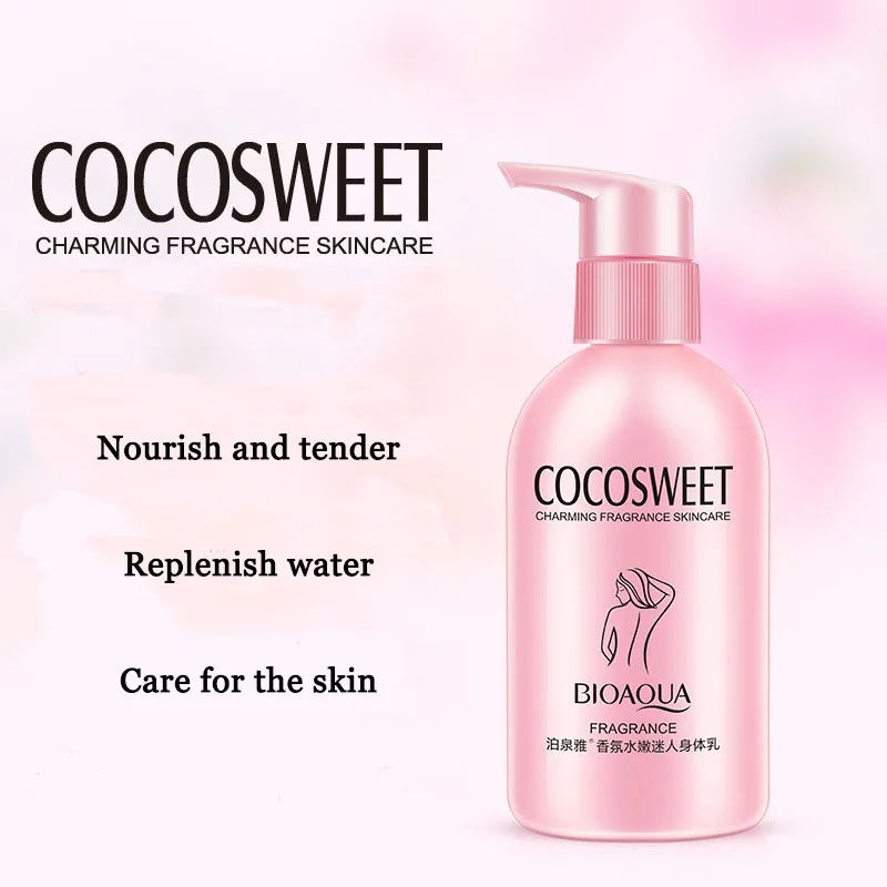 BIOAQUA 250ml Fragrant Moisturizing Body Lotion Hydration Oil Control Nourish Firming Skin Whitening Body Cream Skin Care
BIOAQUA 250ml Fragrant Moisturizing Body Lotion Hydration Oil Control Nourish Firming Skin Whitening Body Cream Skin Care