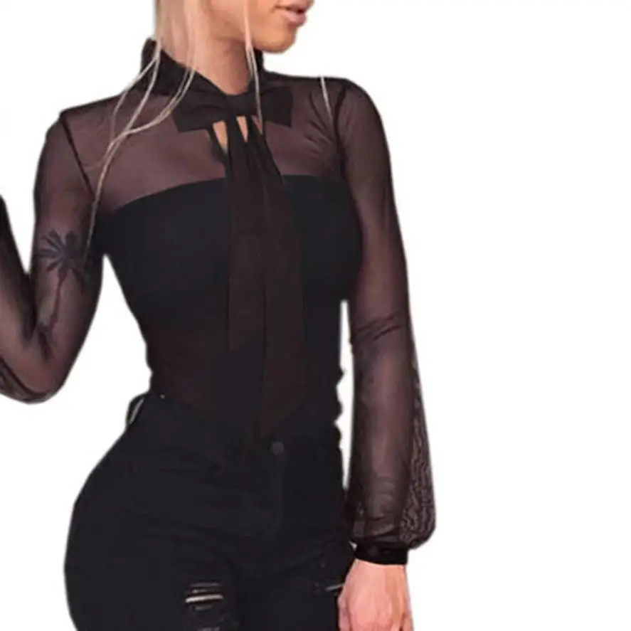 Sexy Women Transparent Jumpsuit Bodycon Long Sleeve Bodysuit Tops Cloth Female Romper overalls Playsuit Summer Beach *50
Sexy Women Transparent Jumpsuit Bodycon Long Sleeve Bodysuit Tops Cloth Female Romper overalls Playsuit Summer Beach *50