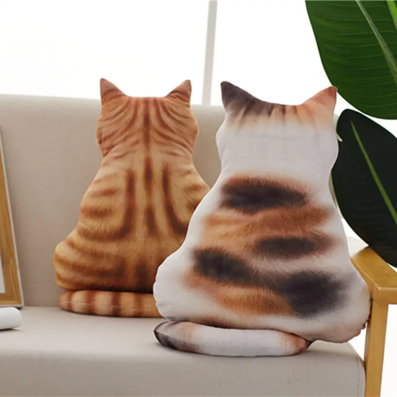 43 см-59 см Kawaii мягкие плюшевые игрушки для кошек 6 видов стилей сиденье кошки