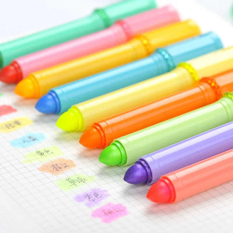 10 color Bling Bling Lipstick highlighter pen Water-based crayon marker Stationery Office accessories School supplies 6607
10 color Bling Bling Lipstick highlighter pen Water-based crayon marker Stationery Office accessories School supplies 6607