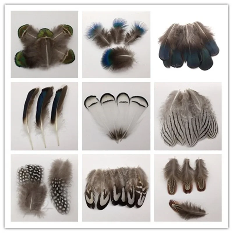 50pcs14 видов натурального цвета красивых Петухов feathers3 15cmpheasant куриное перо для