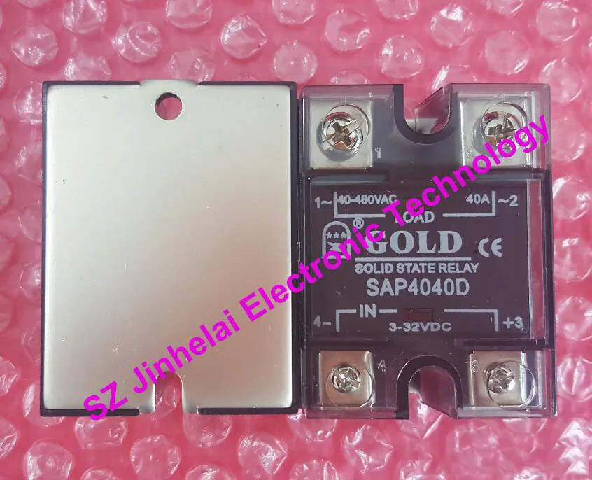 Аутентичное Оригинальное Однофазное твердотельное реле SAP4040D золотого цвета, управление постоянным током, переменный ток 40-480 В переменного...
Аутентичное Оригинальное Однофазное твердотельное реле SAP4040D золотого цвета, управление постоянным током, переменный ток 40-480 В переменного...