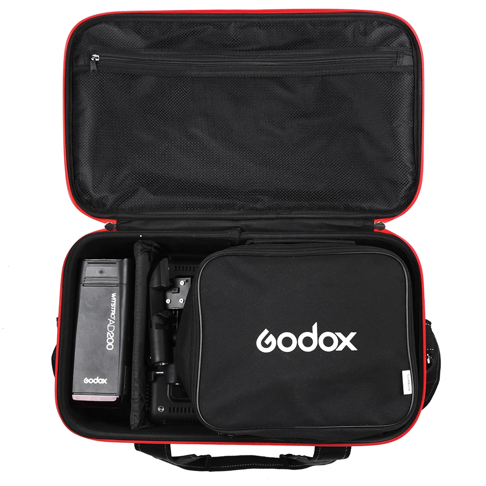 GODOX 2x AD200 TTL 2.4G HSS Flash Light + X1 Trigger + 2x AD-M Standard Reflector + 2x Collapsible Light Stand + Carry Barry
GODOX 2x AD200 TTL 2.4G HSS Flash Light + X1 Trigger + 2x AD-M Standard Reflector + 2x Collapsible Light Stand + Carry Barry
