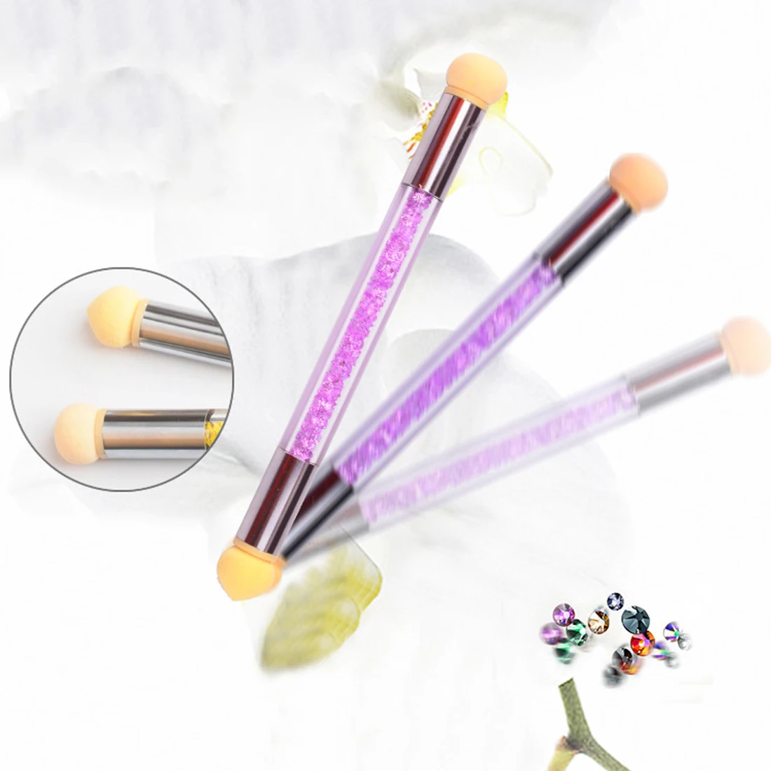 Gradient pen smudge pen manicure tool point color pen phototherapy point color glue double head sponge pen DIY diamond handle
Gradient pen smudge pen manicure tool point color pen phototherapy point color glue double head sponge pen DIY diamond handle