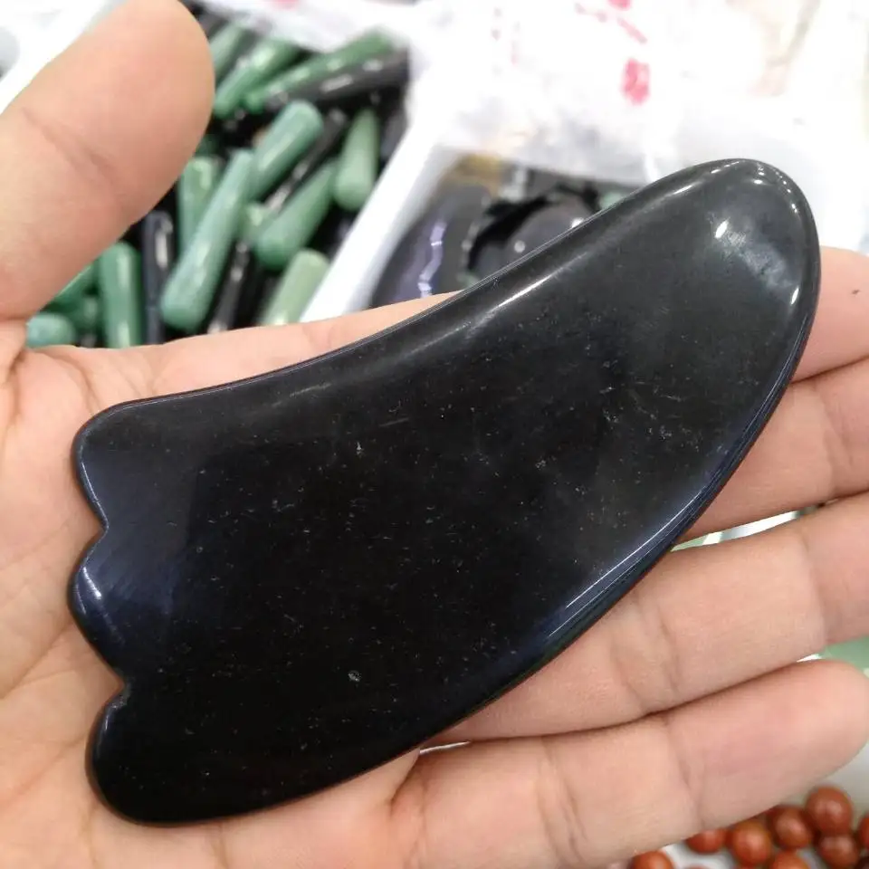 eyes face Natural obsidian gua sha board | facial scraping piece | scrapping plate face body massager
eyes face Natural obsidian gua sha board | facial scraping piece | scrapping plate face body massager