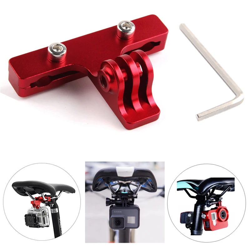 Bicycle Saddle Bike Seat Aluminum Mount Monopod Tripod Holder CNC Bracket Adapter Clamp for Gopro 10 9 SJCAM Xiaoyi Mijia Camera
Bicycle Saddle Bike Seat Aluminum Mount Monopod Tripod Holder CNC Bracket Adapter Clamp for Gopro 10 9 SJCAM Xiaoyi Mijia Camera