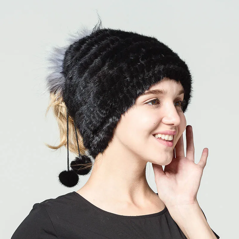 QIUSIDUN Mink Knit Hat Winter Russian Women's Fur Hats Are Empty Top Raccoon Cap Women's Winter Hats Gorro Feminino Leisure Cap
QIUSIDUN Mink Knit Hat Winter Russian Women's Fur Hats Are Empty Top Raccoon Cap Women's Winter Hats Gorro Feminino Leisure Cap