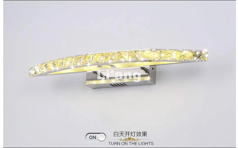 Free Shipping Mirror Front Light LED Stainless Steel Crystal Wall Make-up lamps Bathroom Lights 90-260V 55cm Stainless Sconces
Free Shipping Mirror Front Light LED Stainless Steel Crystal Wall Make-up lamps Bathroom Lights 90-260V 55cm Stainless Sconces