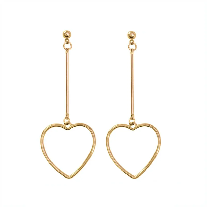 Golden hollow out heart hearts long stud earrings restoring ancient ways women beautiful earrings
Golden hollow out heart hearts long stud earrings restoring ancient ways women beautiful earrings