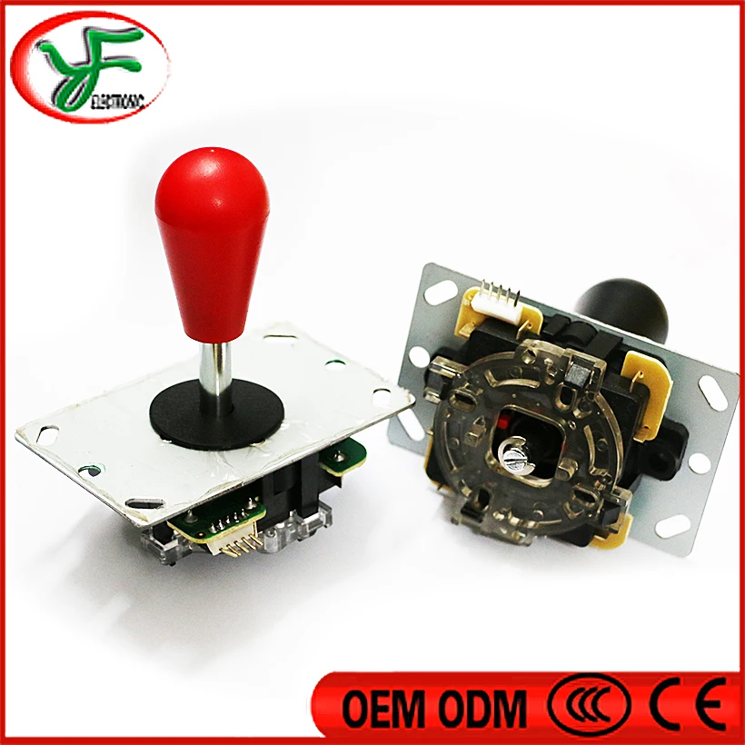 4pcs copy Sanwa joystick 4 /8 way Arcade Fighting Stick with Red /white /black oval top ball
4pcs copy Sanwa joystick 4 /8 way Arcade Fighting Stick with Red /white /black oval top ball