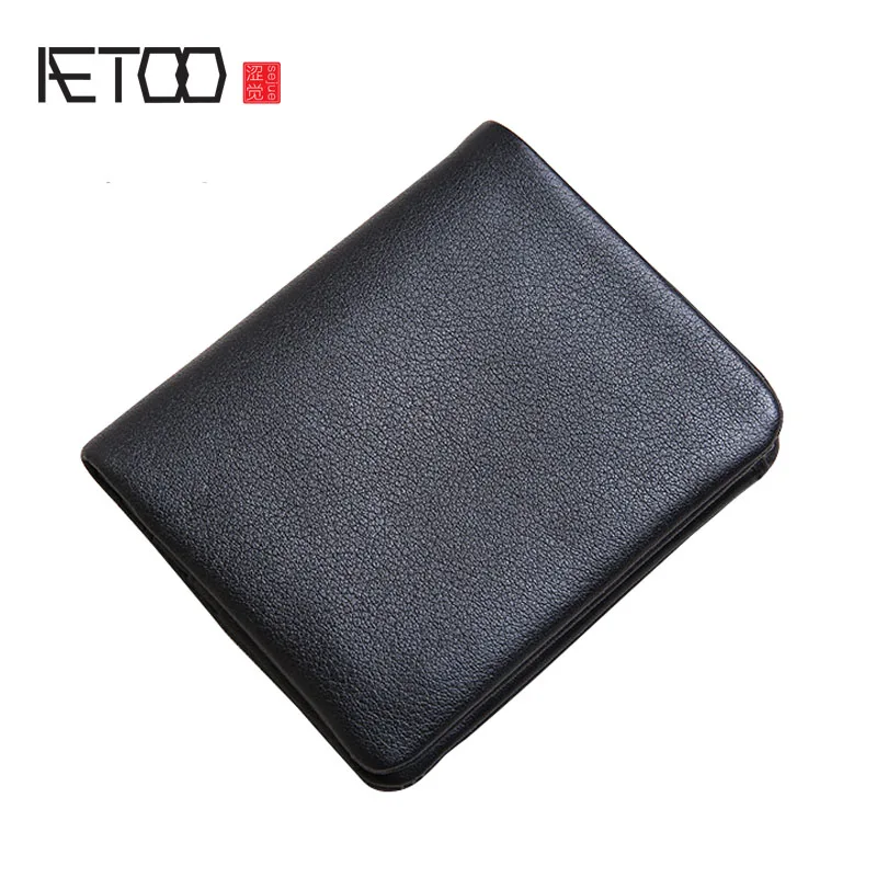 AETOO Mini purse women's leather short men's wallet leather Korean version of the young ultra thin vertical wallet soft leather
AETOO Mini purse women's leather short men's wallet leather Korean version of the young ultra thin vertical wallet soft leather