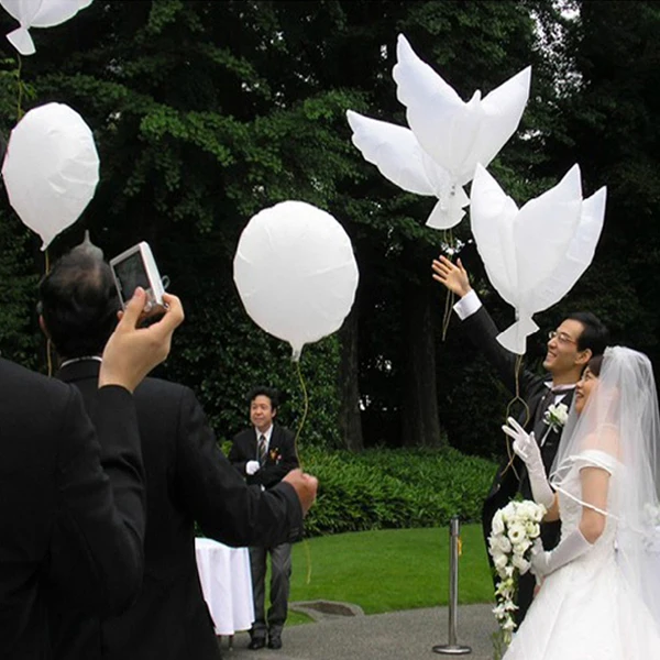 10pcs/lot Wedding Dove Foil Balloon White Dove Helium Balloon for Wedding Party Event Decor Marriage Party Decoration Balloons
10pcs/lot Wedding Dove Foil Balloon White Dove Helium Balloon for Wedding Party Event Decor Marriage Party Decoration Balloons