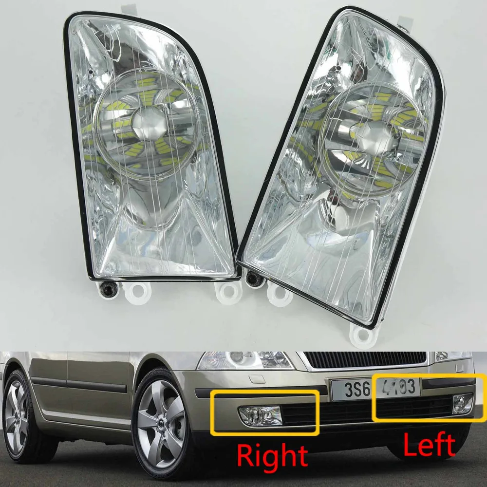 Фото Светодиодный светильник для Skoda Octavia A5 MK2 седан Combi 2004 2005 2006 2007 2008 новый спереди