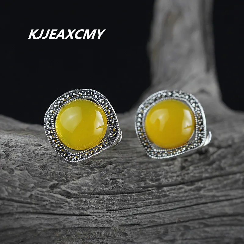 KJJEAXCMY S925 sterling silver jewelry, fashion lady, diamond, hand inlay topaz, ear buckle
KJJEAXCMY S925 sterling silver jewelry, fashion lady, diamond, hand inlay topaz, ear buckle
