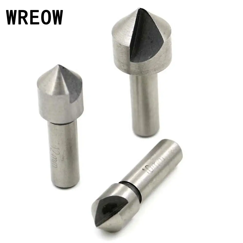 3PCS 90 Degree Single Edge Chamfering Countersink High-speed Steel Set 10/12/16mm Cutter 8mm Round Shank
3PCS 90 Degree Single Edge Chamfering Countersink High-speed Steel Set 10/12/16mm Cutter 8mm Round Shank