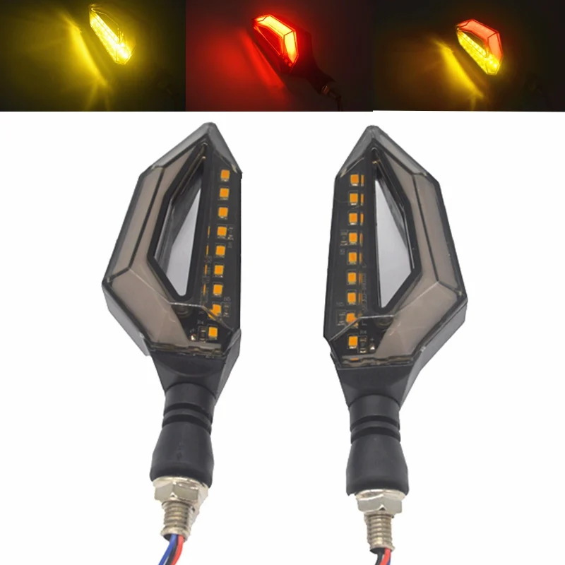 Universal Motorcycle 12 LED Turn Signal Lights Blinker Front Rear Lights Motorcycle Indicators Lights
Universal Motorcycle 12 LED Turn Signal Lights Blinker Front Rear Lights Motorcycle Indicators Lights