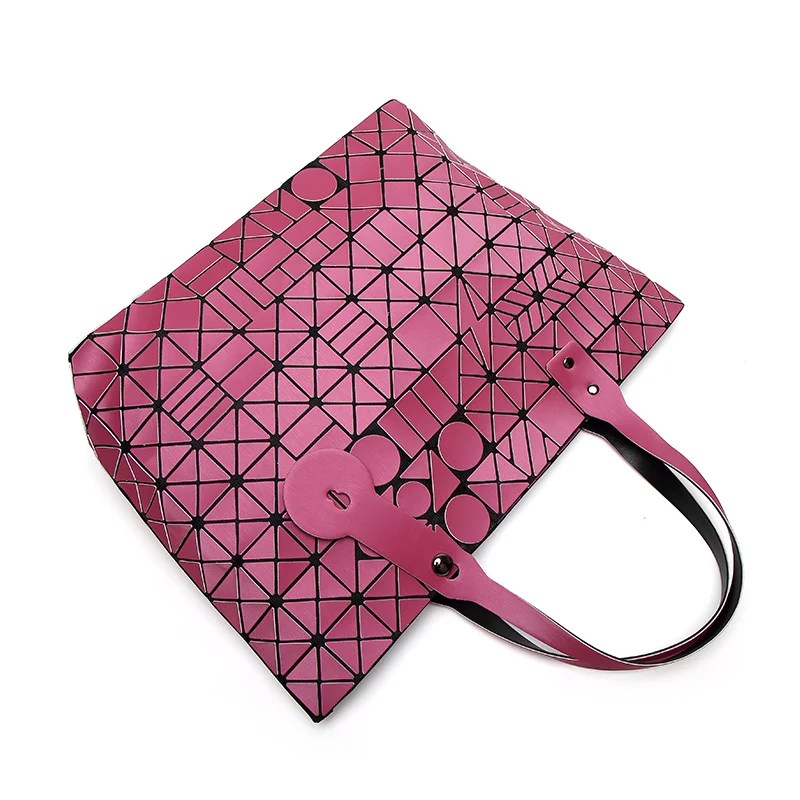 2018 New Hand Bag Women Laser Matte Tote Bags Lady Geometry Diamond Lattice Fold Bag Hologram Handbags
2018 New Hand Bag Women Laser Matte Tote Bags Lady Geometry Diamond Lattice Fold Bag Hologram Handbags