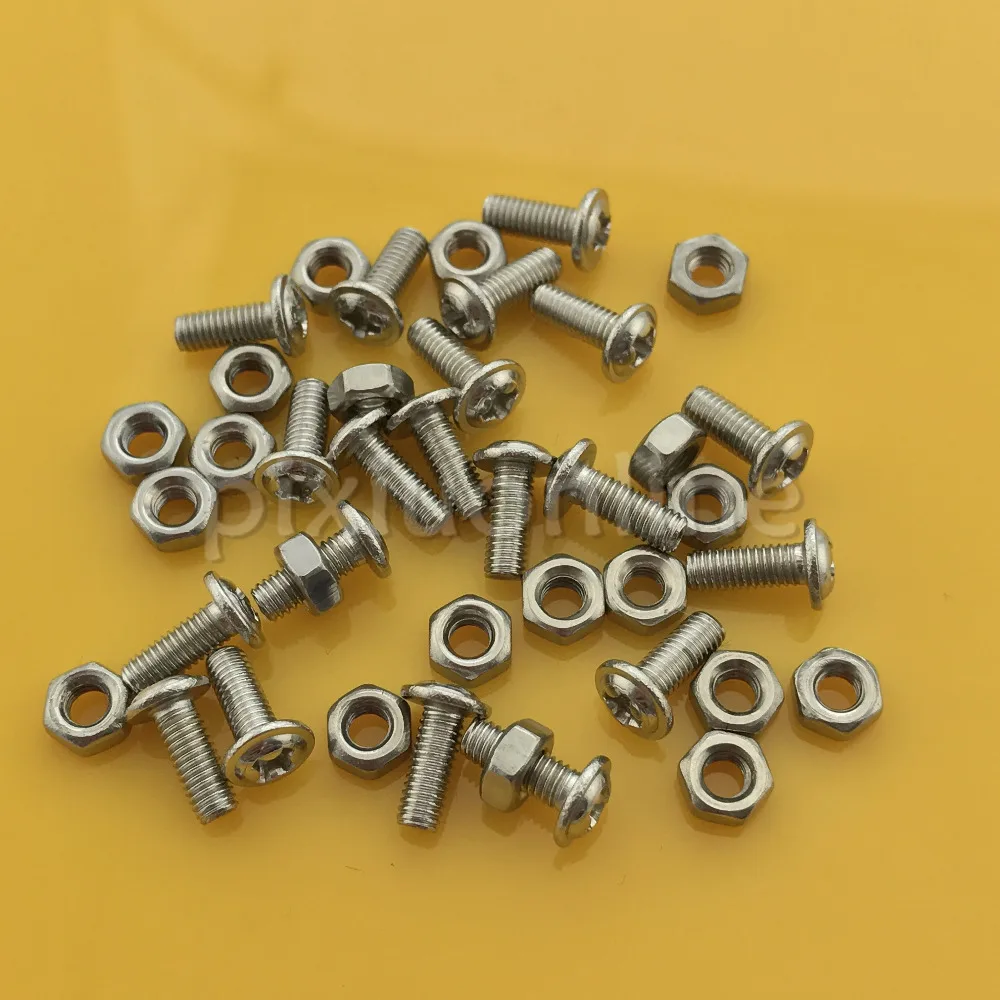 20sets/pack M3*8 Nut and Bolts Set Stainless Steel Screw Nut Free Shipping Russia
20sets/pack M3*8 Nut and Bolts Set Stainless Steel Screw Nut Free Shipping Russia