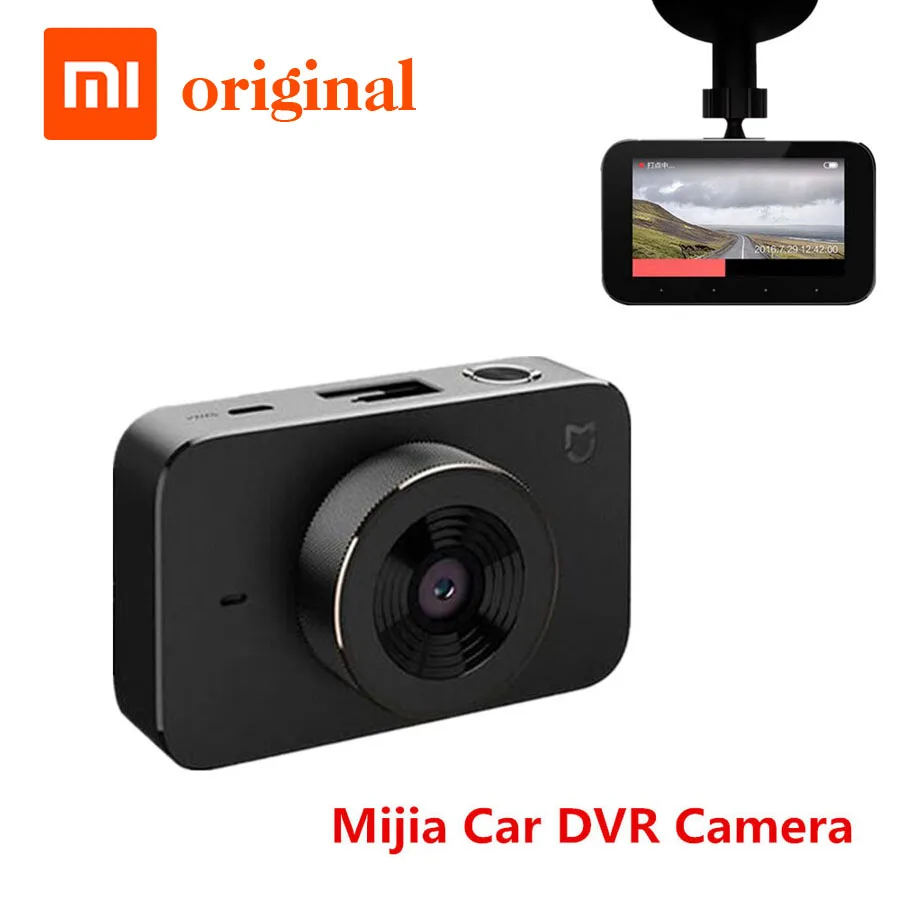 Оригинальный Автомобильный видеорегистратор Xiaomi Mijia Smart DVR Carcorder F1.8 1080P 160 градусов